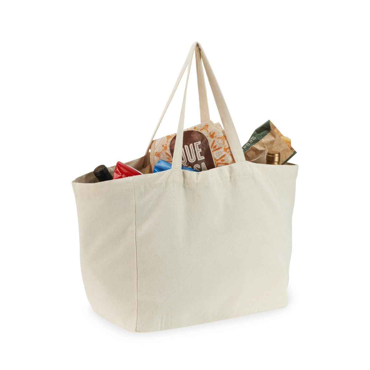 Twine Canvas Grocery Tote 8.3 gallon in Brown at Nordstrom