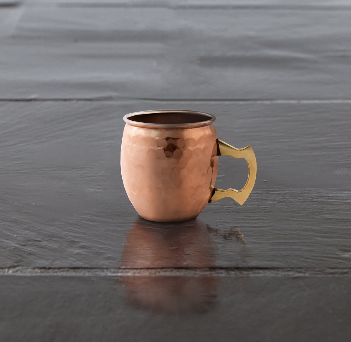 Jigger: 1-2oz Hammered Copper for Moscow Mules by Copper Mug Co.