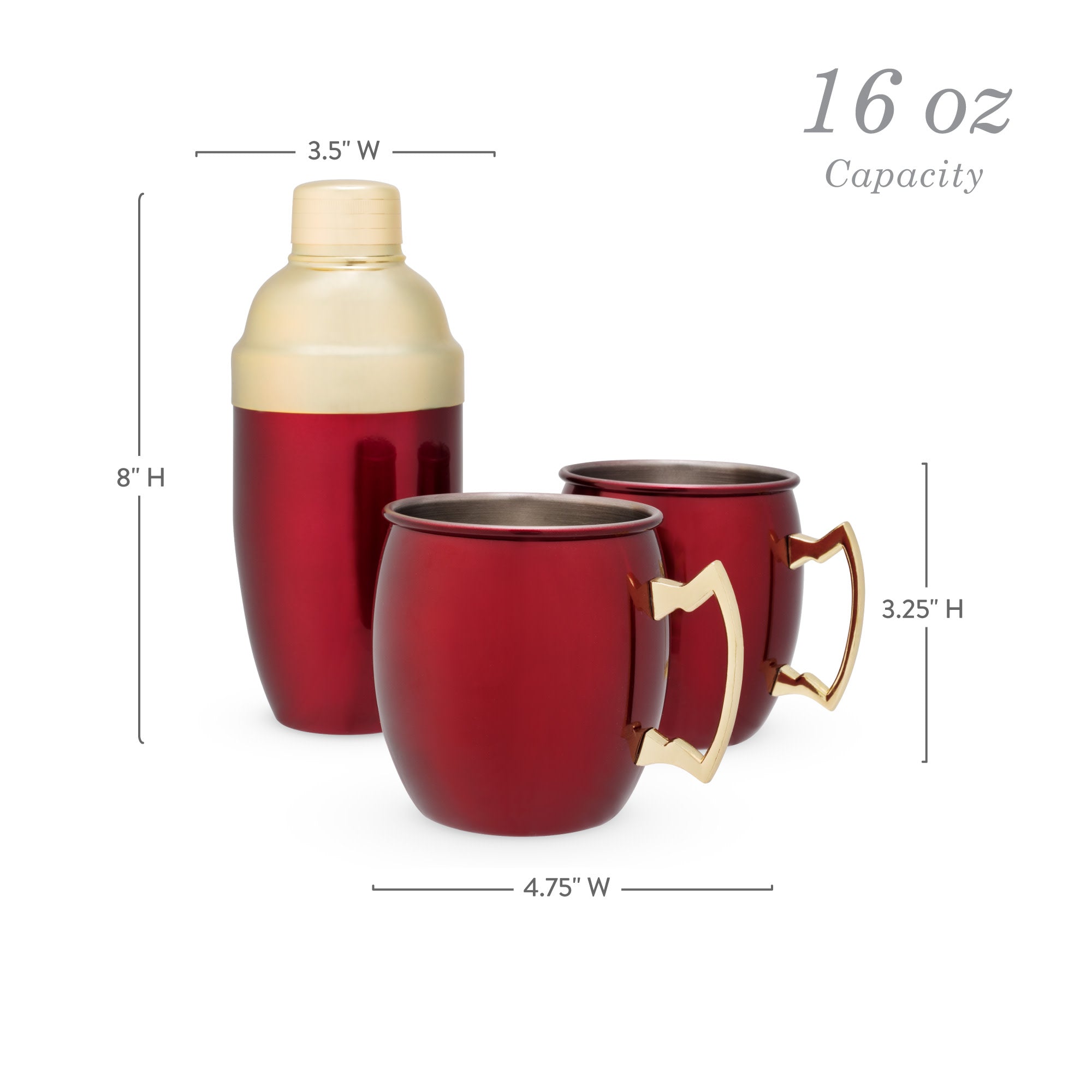 Red Mule Mug & Cocktail Shaker Gift Set - Thumbnail 2