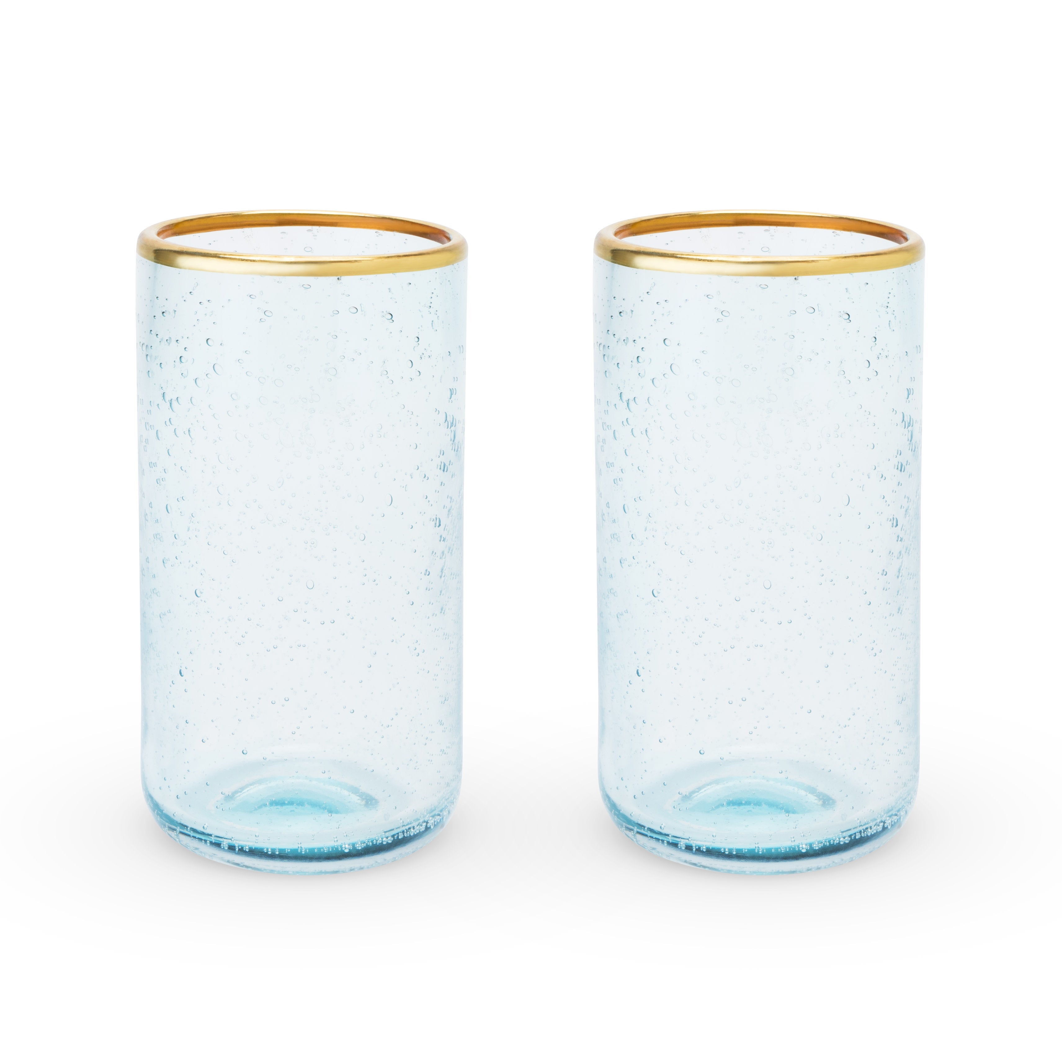 Aqua Bubble Glass Tumbler Set - Thumbnail 5
