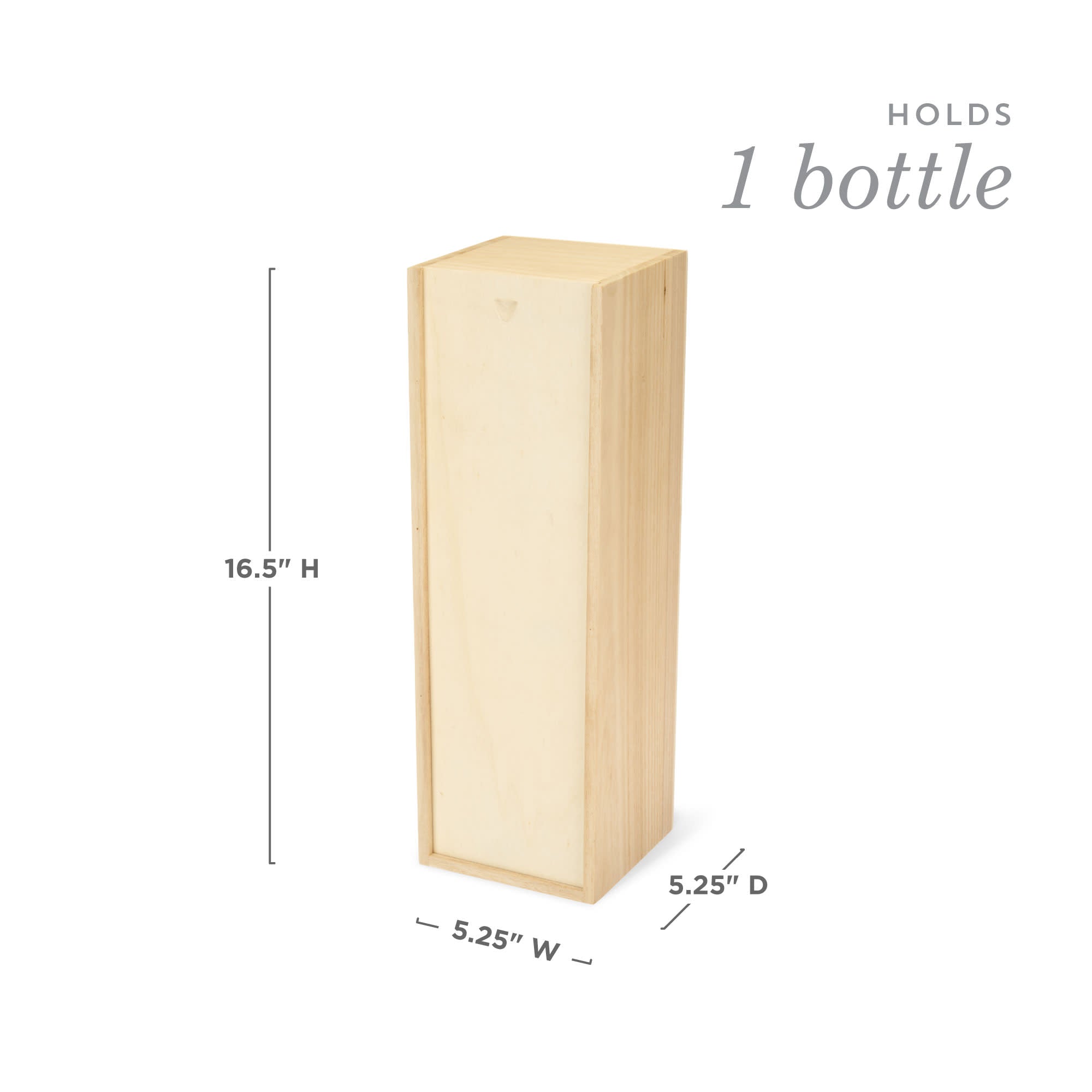 Magnum Wooden Wine Box - Thumbnail 4