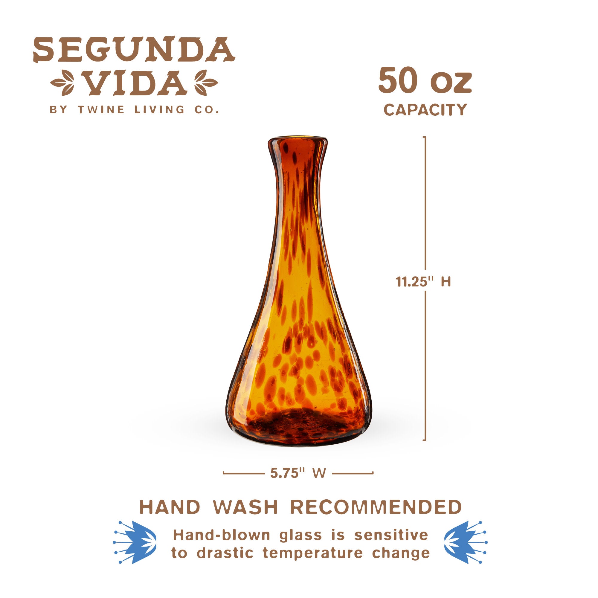 Segunda Vida Tortuga Decanter - Thumbnail 3