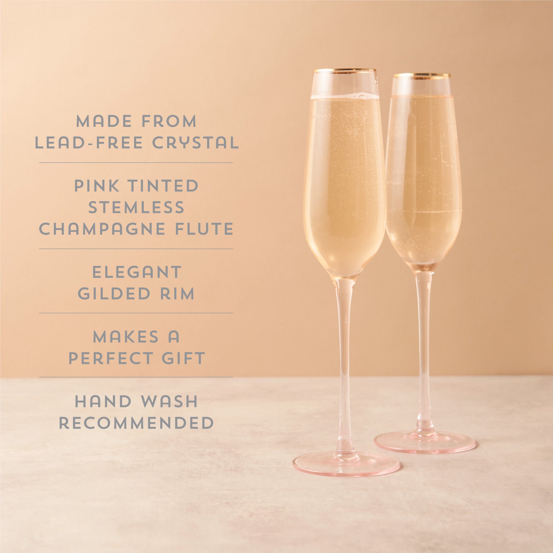 PINK Veuve Clicquot Champagne Flute – Something Splendid Co.
