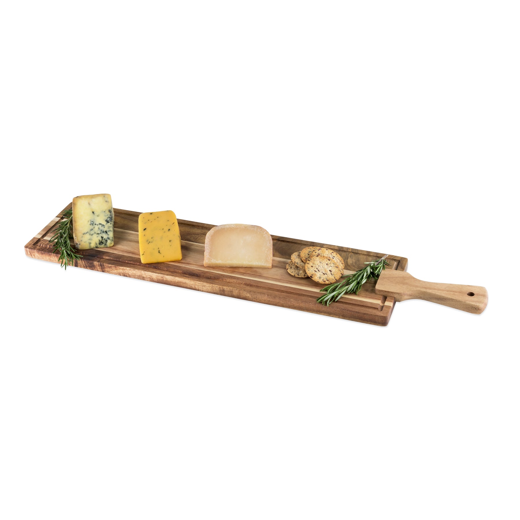 Twine Acacia Wood Cocktail Tray, Outdoor Entertaining, Easy Carry Handles,  Removable Frame, Drink and Appetizer Tray, Set of 1 – Twine Living