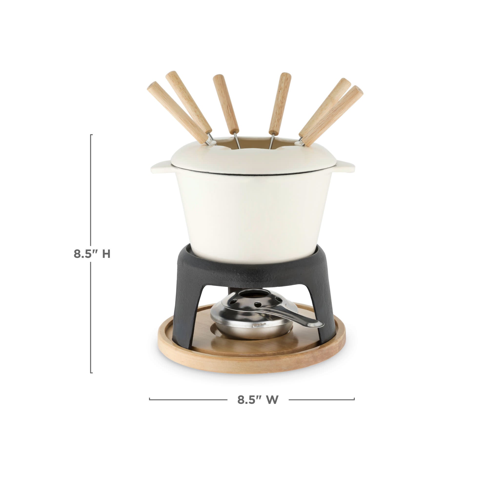 Cast Iron Fondue Set - Thumbnail 4