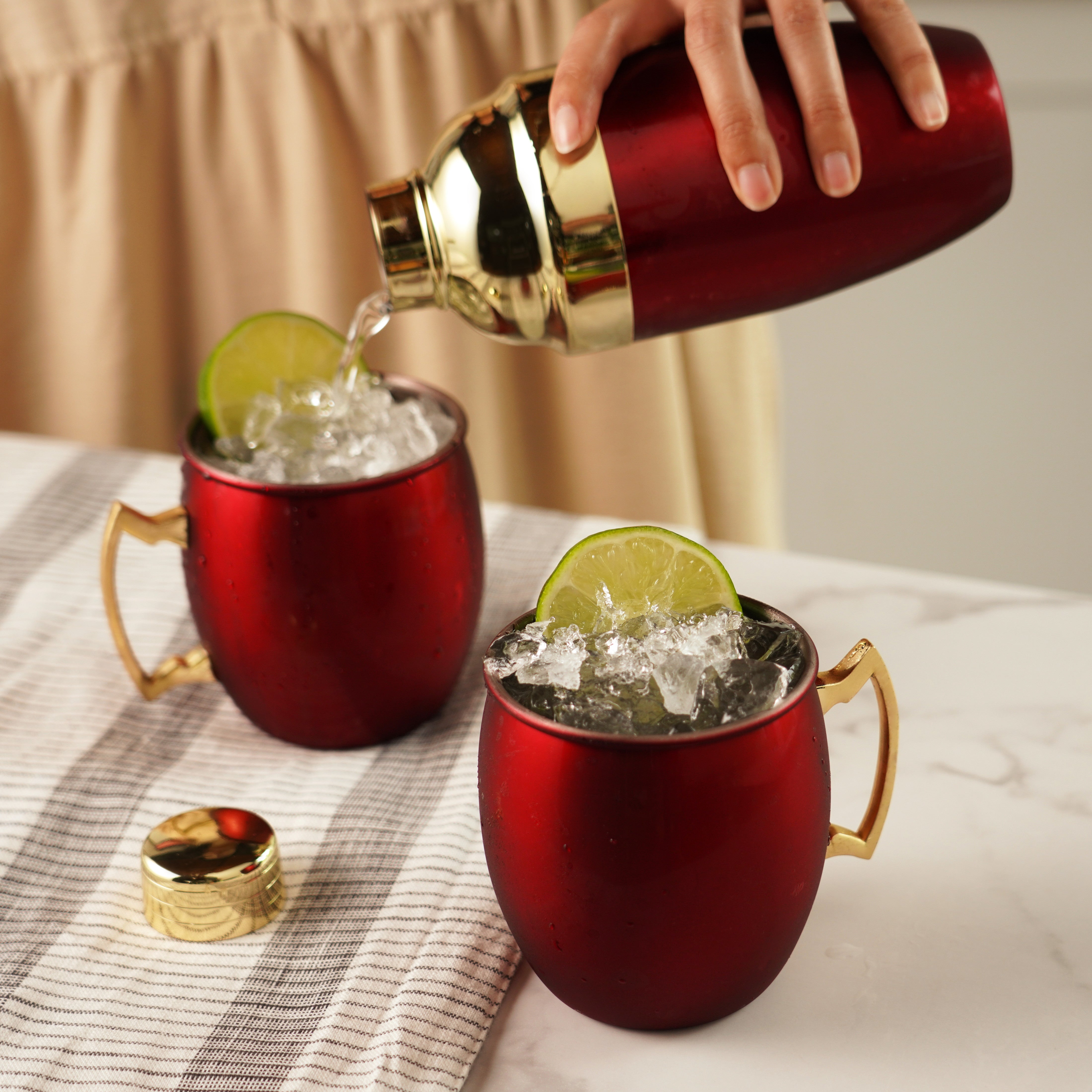 Twine Living Mule Mug & Cocktail Shaker - Thumbnail 5