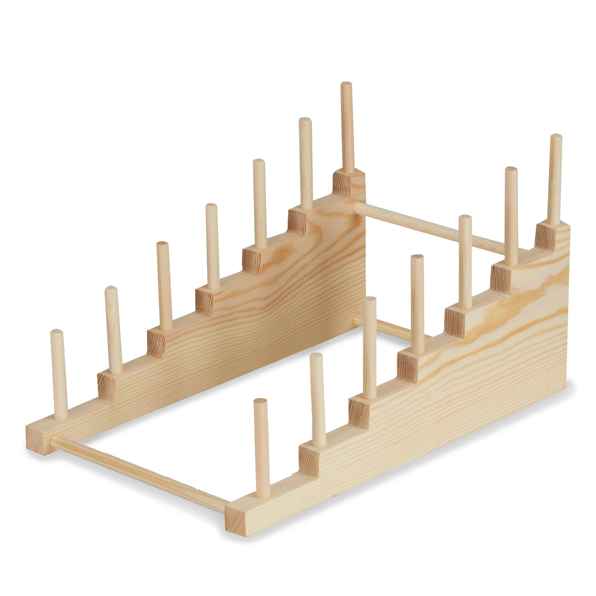 Twine Cheese Board Display, Space Saving Multi-Level Tiered Wooden Pine ...