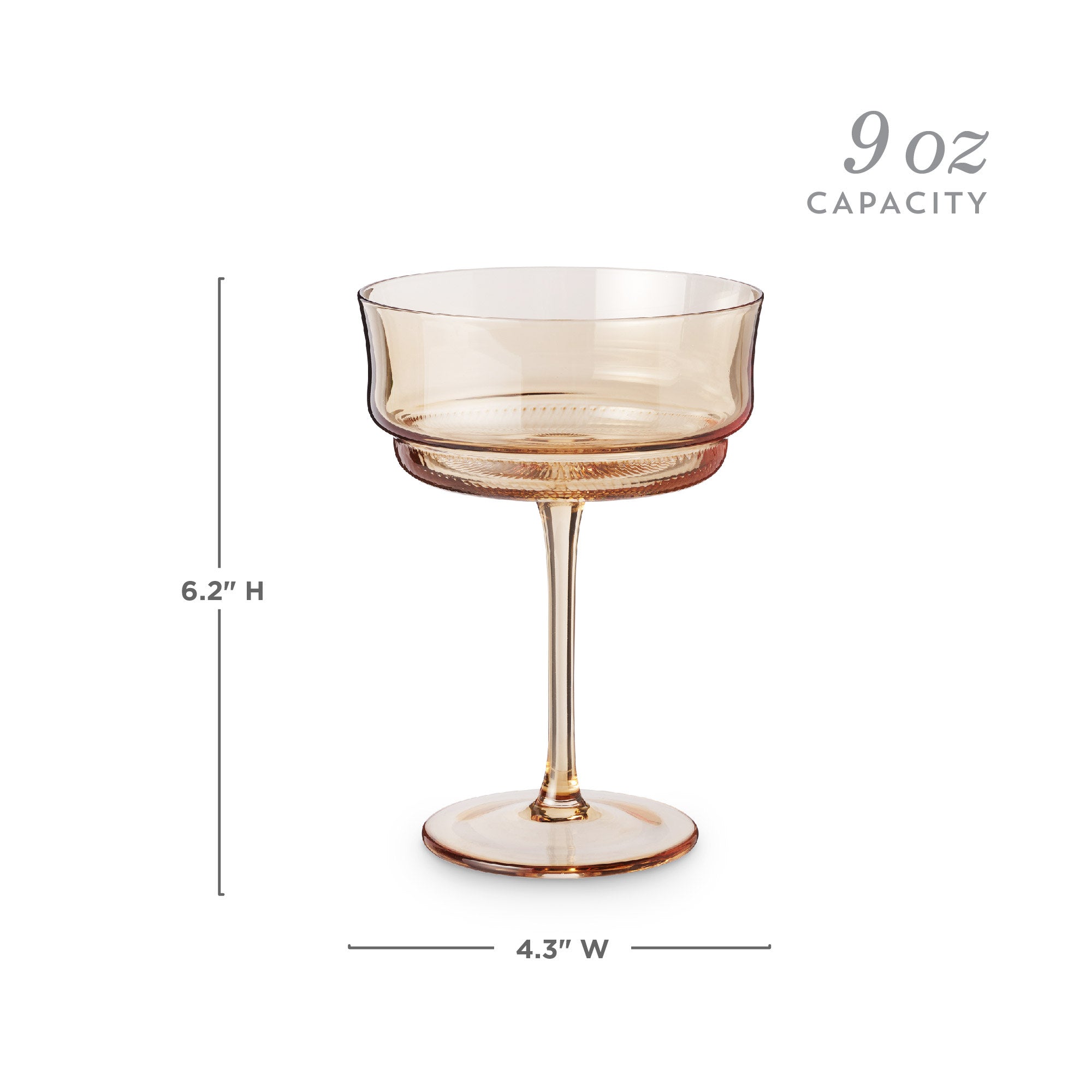 Tulip Coupes in Amber - Thumbnail 2