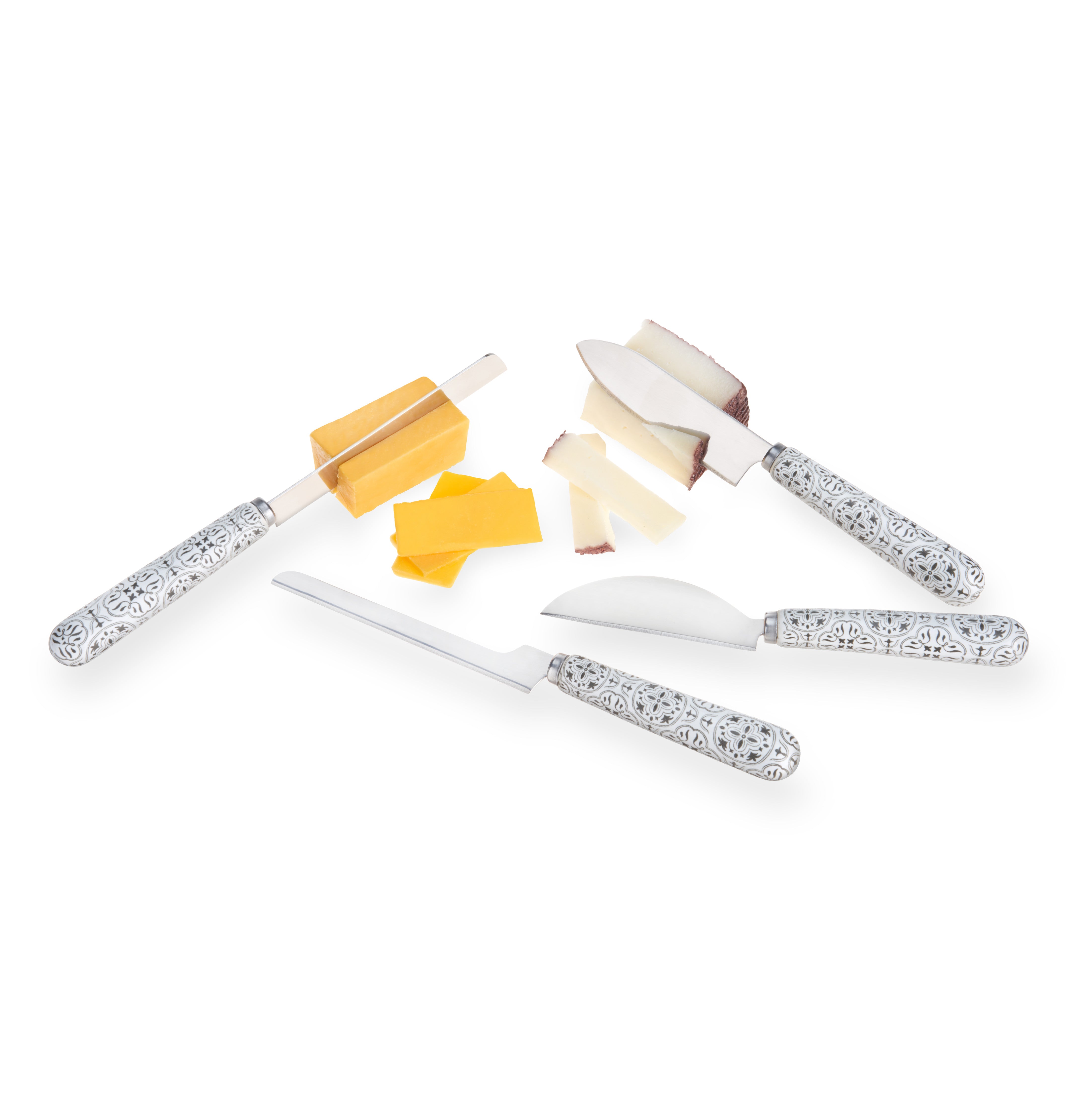 Tiles Cheese Knife Set - Thumbnail 2
