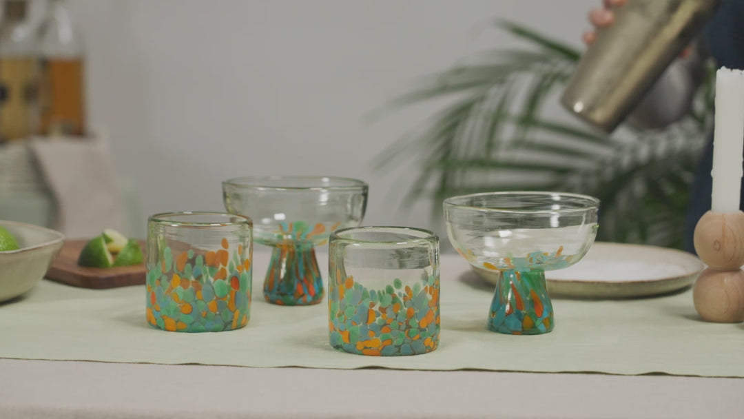 Segunda Vida Viajar Short Tumblers, Set of 2