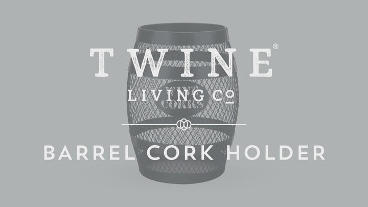 Modern Barrel Cork Holder