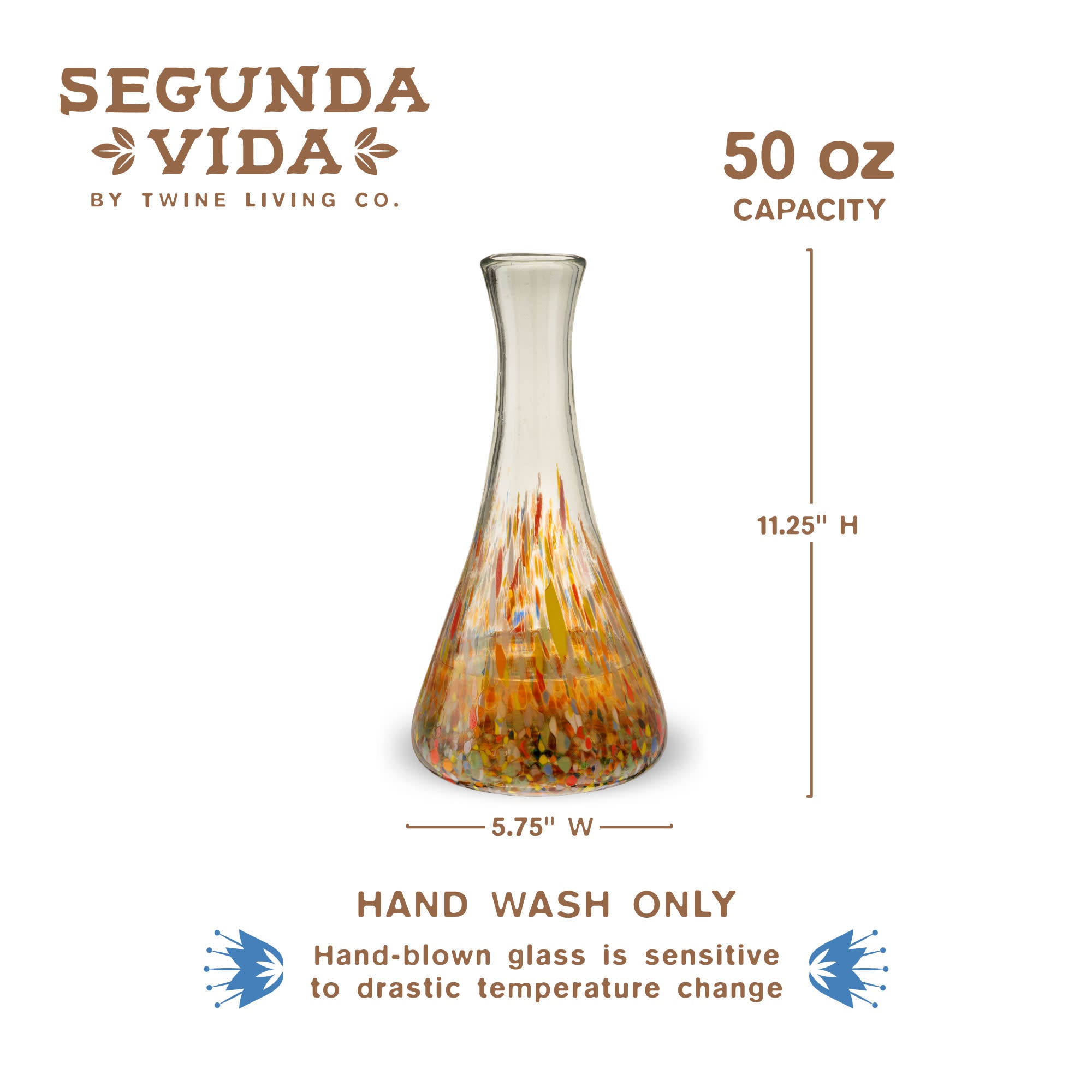 Segunda Vida Artistico Wine Decanter - Thumbnail 3
