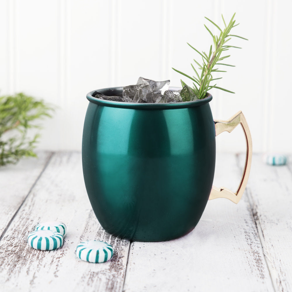 Twine Moscow Mule mugs, Stainless Steel Moscow Mule Cup, Cocktail
