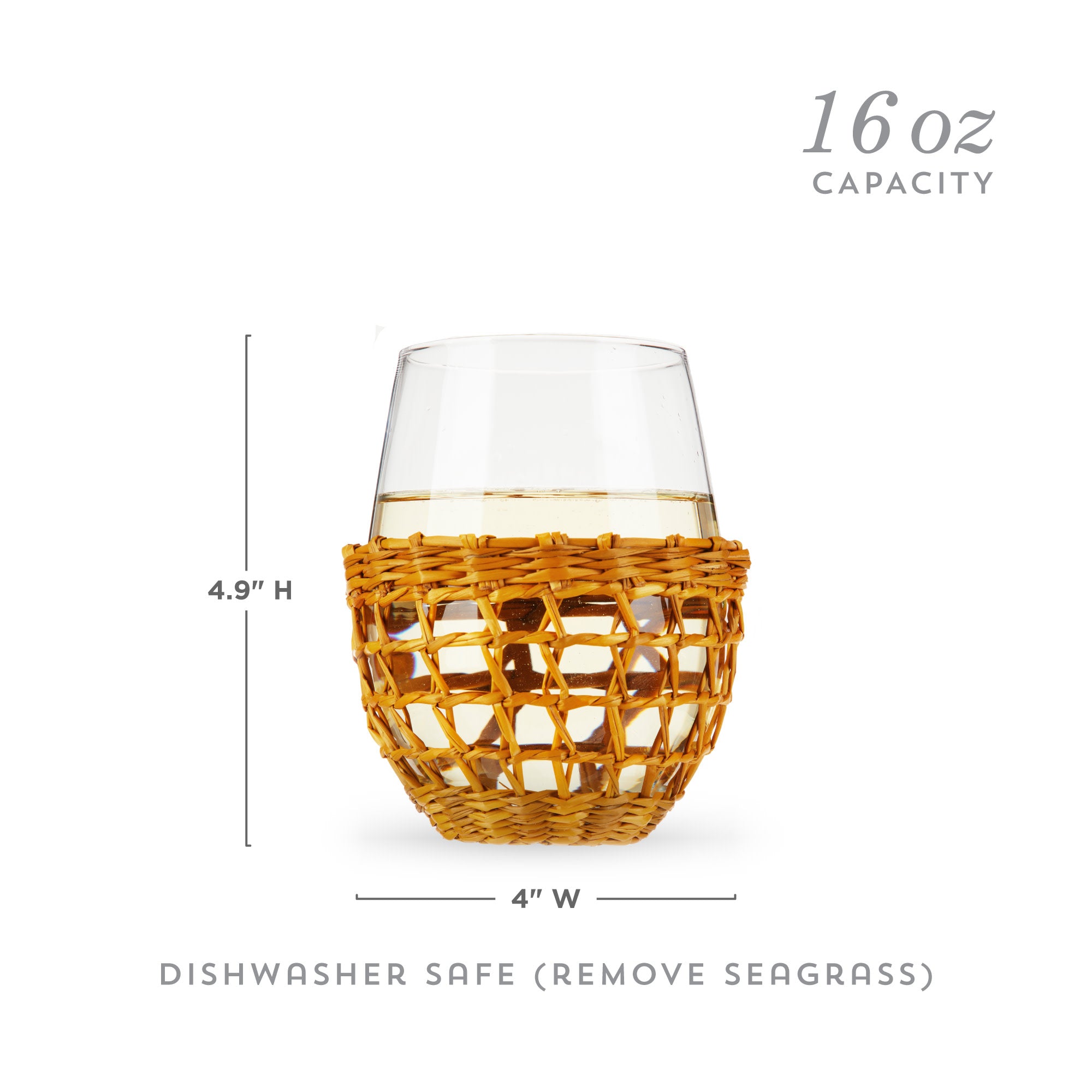 Island Stemless Wine Glasses - Thumbnail 3