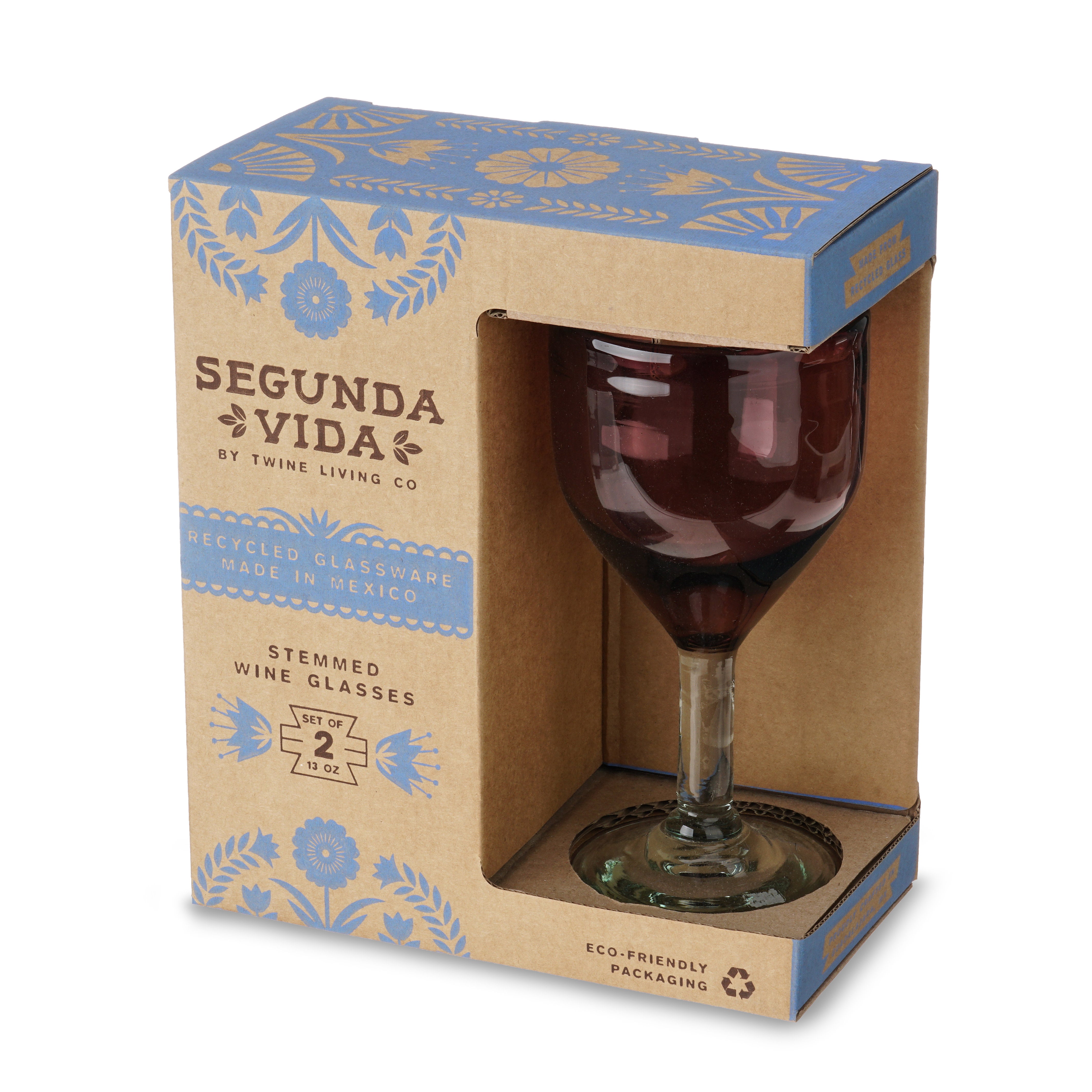 Segunda Vida Rosado Wine Glass Set - Thumbnail 4