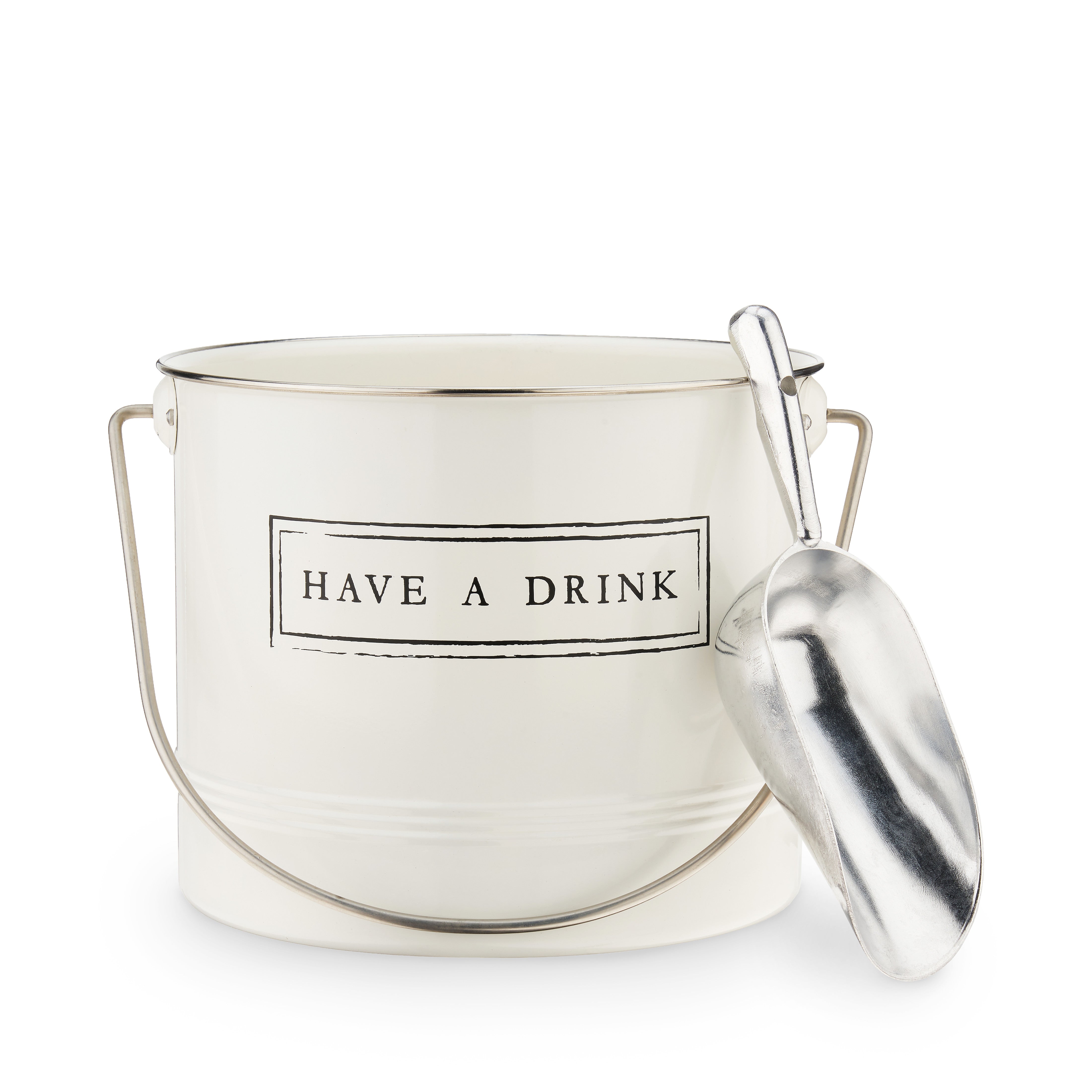 "Have A Drink" Ice Bucket and Scoop