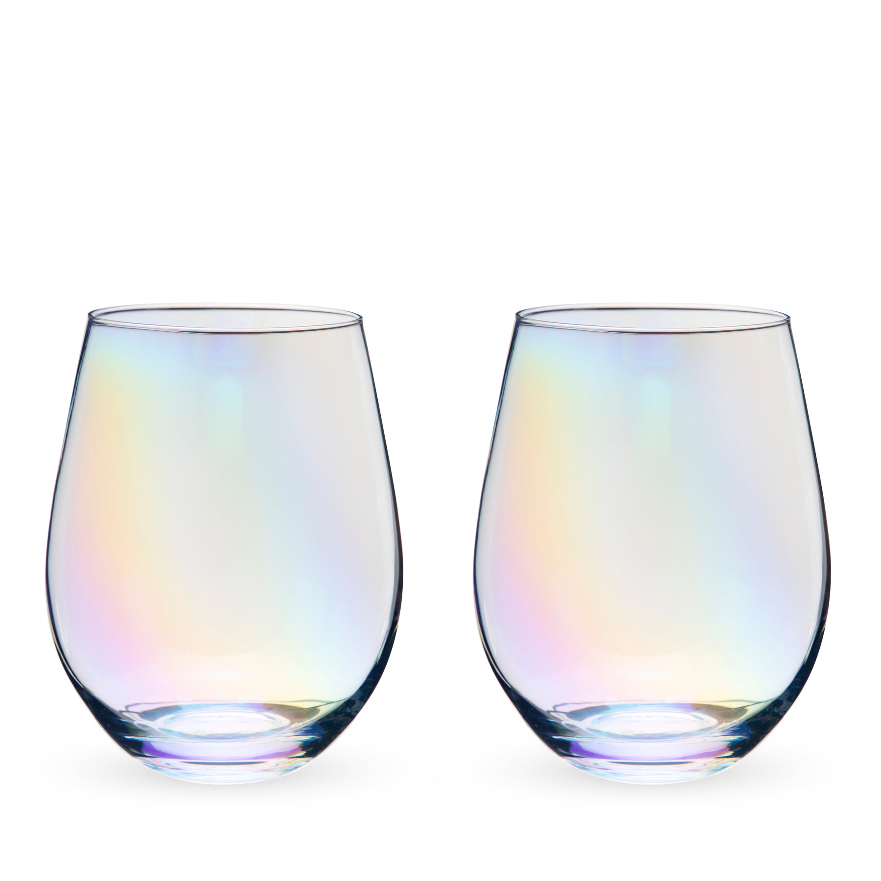 Turbulence Red Wine Glasses Set of 2 (11.8 oz) – Crystal Decor