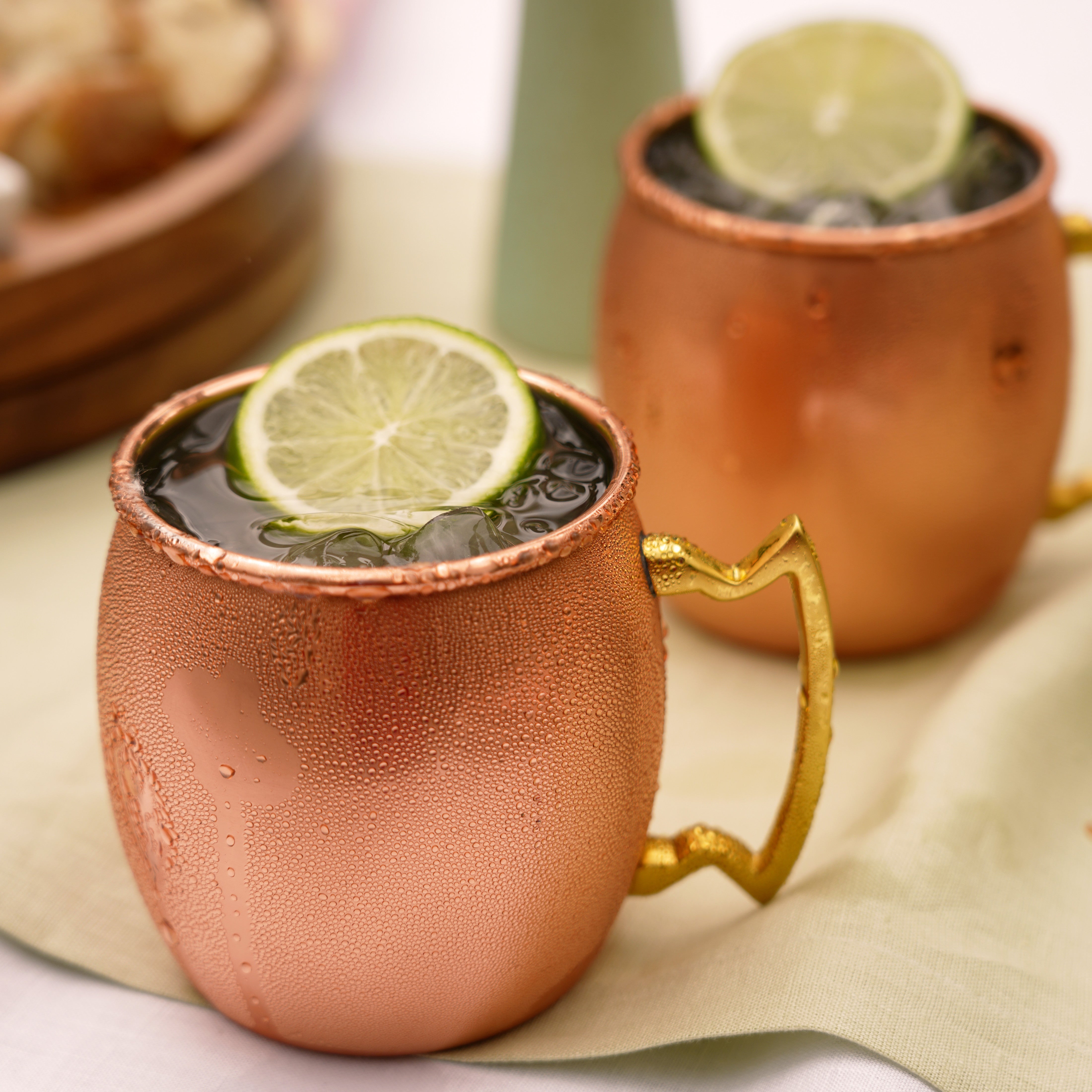 Twine Moscow Mule Mug for Mint Juleps, Tiki Cocktails, Solid