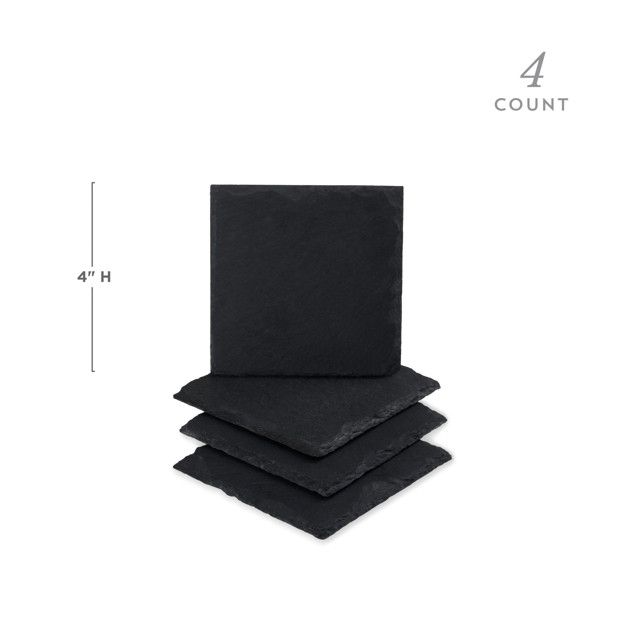 Square Slate Coasters - Thumbnail 2