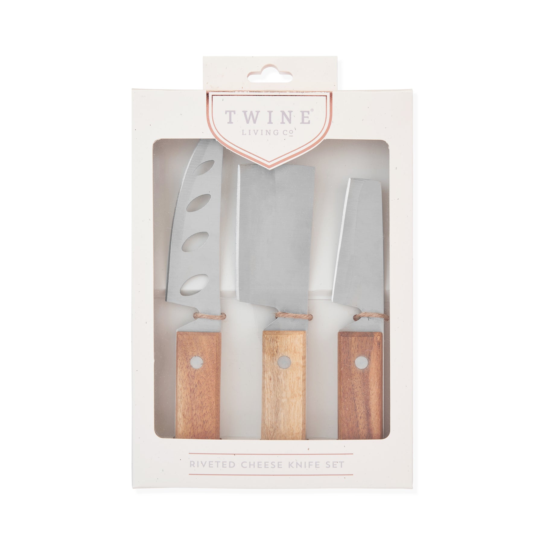 Cheese knife set “Fromager” in stainless steel – LEGNOART