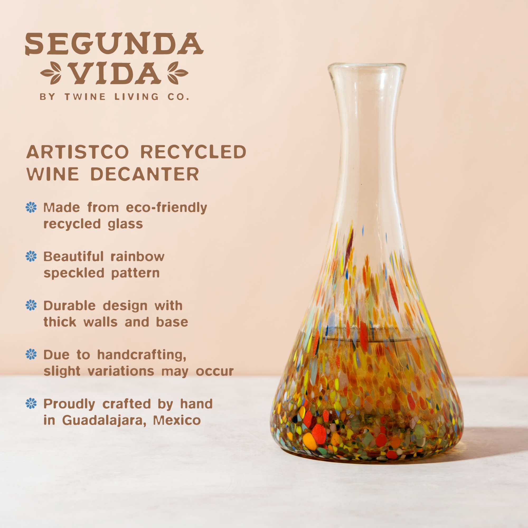 Segunda Vida Artistico Wine Decanter - Thumbnail 5