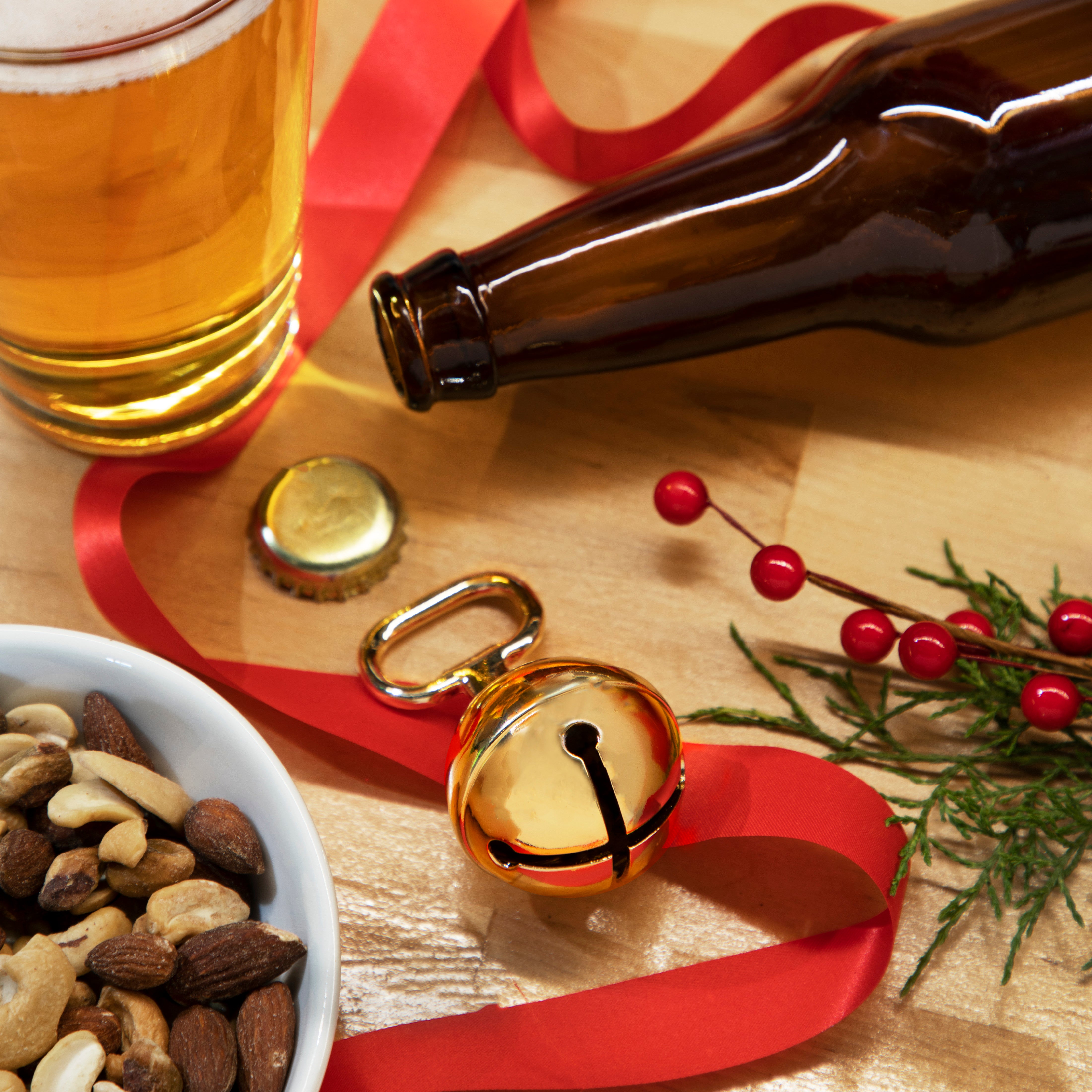 Twine Jingle Bell Bottle Opener - Thumbnail 4