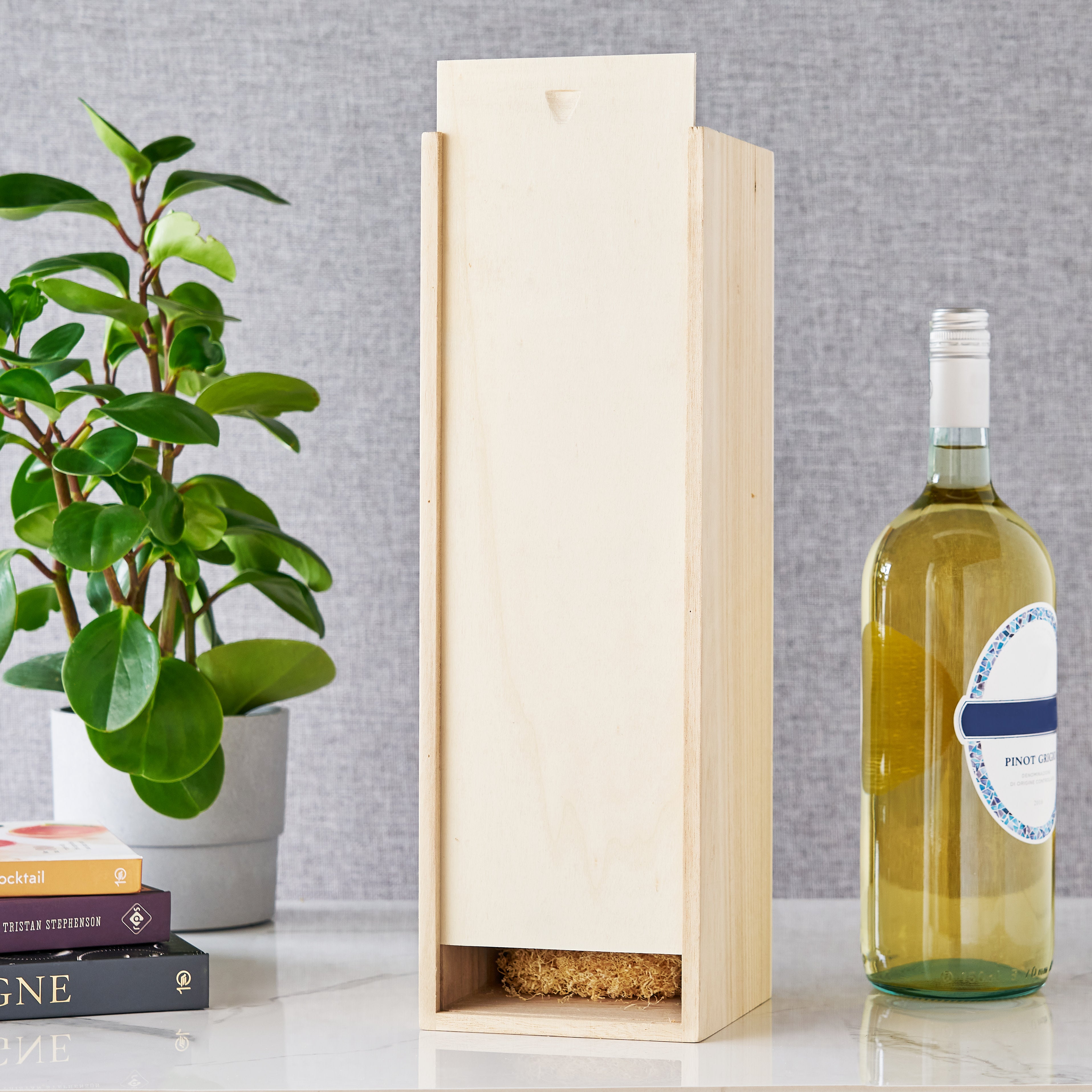 Magnum Wooden Wine Box - Thumbnail 5