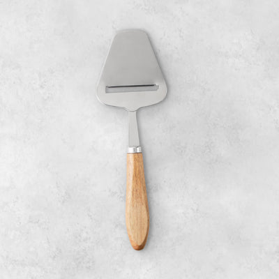 THE PERFECT SLICE EVERY TIME - Shave off perfect slices of cheese every time with this stainless steel cheese planer. The blade smoothly carves uniform pieces of cheese for cheese boards, appetizers, or sandwiches. 